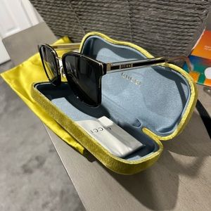 Gucci Sunglasses GG0563SK55 Blk / Gld